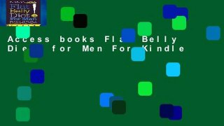 Access books Flat Belly Diet! for Men For Kindle