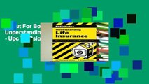 About For Books  Cliffs Notes Understanding Life Insurance - Upc Ve Rsion (Cliffsnotes Literature