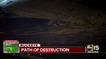 Buckeye residents picking up the pieces following damaging storm