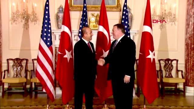 Çavuşoğlu ile ABD Dışişleri Bakanı Pompeo ile Washington'da 4 Haziran 20108'de de Görüşmüştü-Arşiv