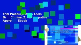 Trial Presbury: Ideas Tools Brief Counse_2: An Integrative Approach Ebook