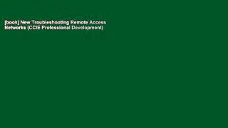 [book] New Troubleshooting Remote Access Networks (CCIE Professional Development)