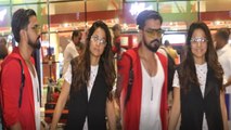 Hina Khan spotted at Mumbai airport with boyfriend Rocky after charity event; Watch Video।FilmiBeat