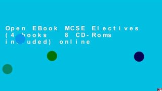 Open EBook MCSE Electives (4 books   8 CD-Roms included) online