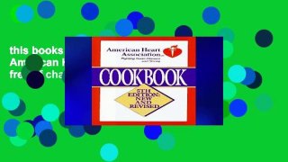 this books is available The American Heart Association Cookbook free of charge