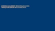 Unlimited acces MCSE: Networking Essentials Testing Guide (MCSE test success) Book