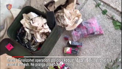 Arsenal armesh dhe municion luftarak, baza ne Tirane