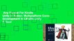 Any Format For Kindle  Unity in Action: Multiplatform Game Development in C# with Unity 5  Best