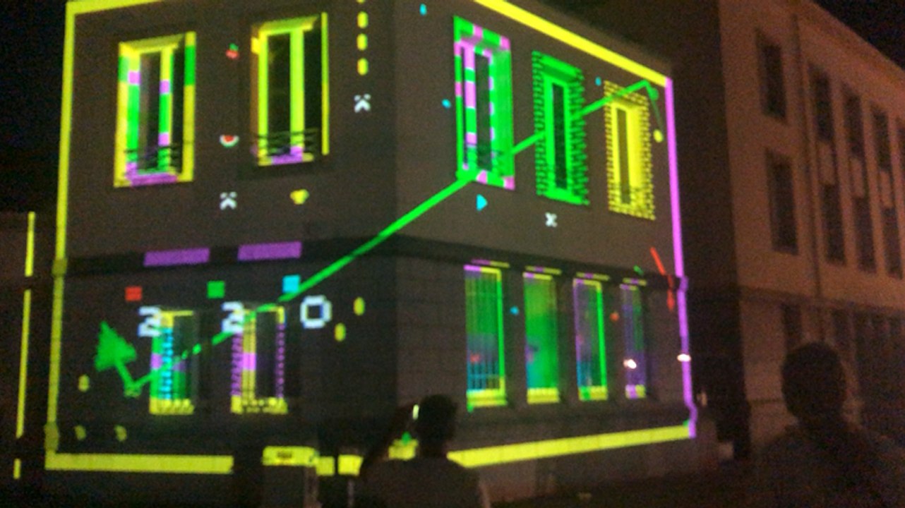 Animation du collectif Pictolum aux Jeudis du Port