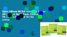 Open EBook MCSA Windows Server 2016 Exam Ref 3-Pack: Exams 70-740, 70-741, and 70-742 online