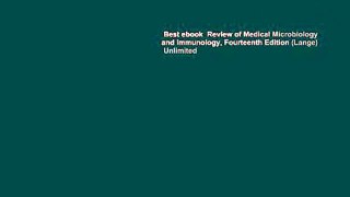Best ebook  Review of Medical Microbiology and Immunology, Fourteenth Edition (Lange)  Unlimited