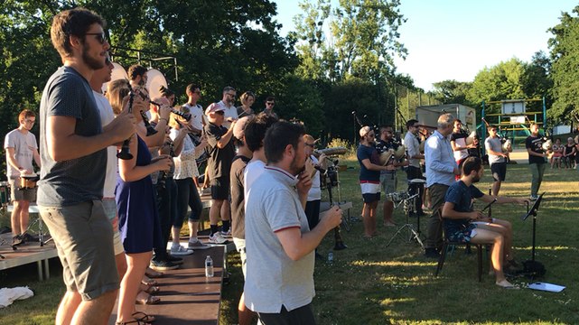 Répétition du Bagad Melinerion de Vannes