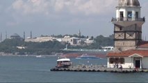 İstanbul Boğazında Gemi Trafiğine Kapatıldı