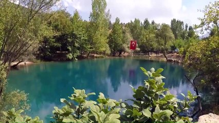 Kahramanmaraş'ın 'gizemli gölü' ziyaretçilerini büyülüyor