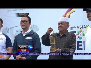 Obor Asian Games 2018 Tiba di Stadion Sriwijaya Jakabaring - NET 24