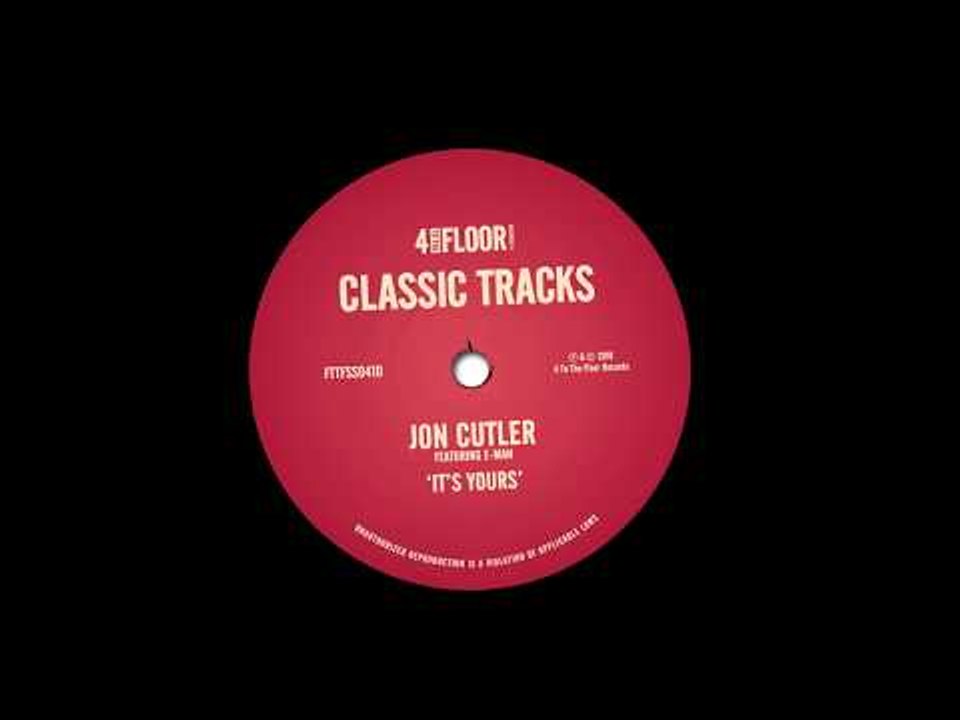Jon Cutler featuring E Man 'It's Yours' (Jay J's Bass Dub)