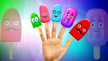 Finger Family Rhymes Ice Cream Cartoons For Children | Finger Family Children Nursery Rhym