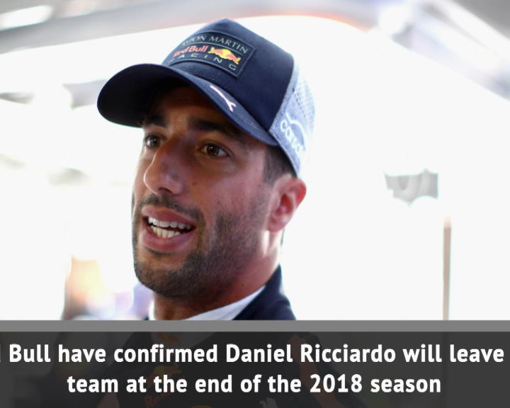 Daniel Ricciardo to leave Red Bull at end of season