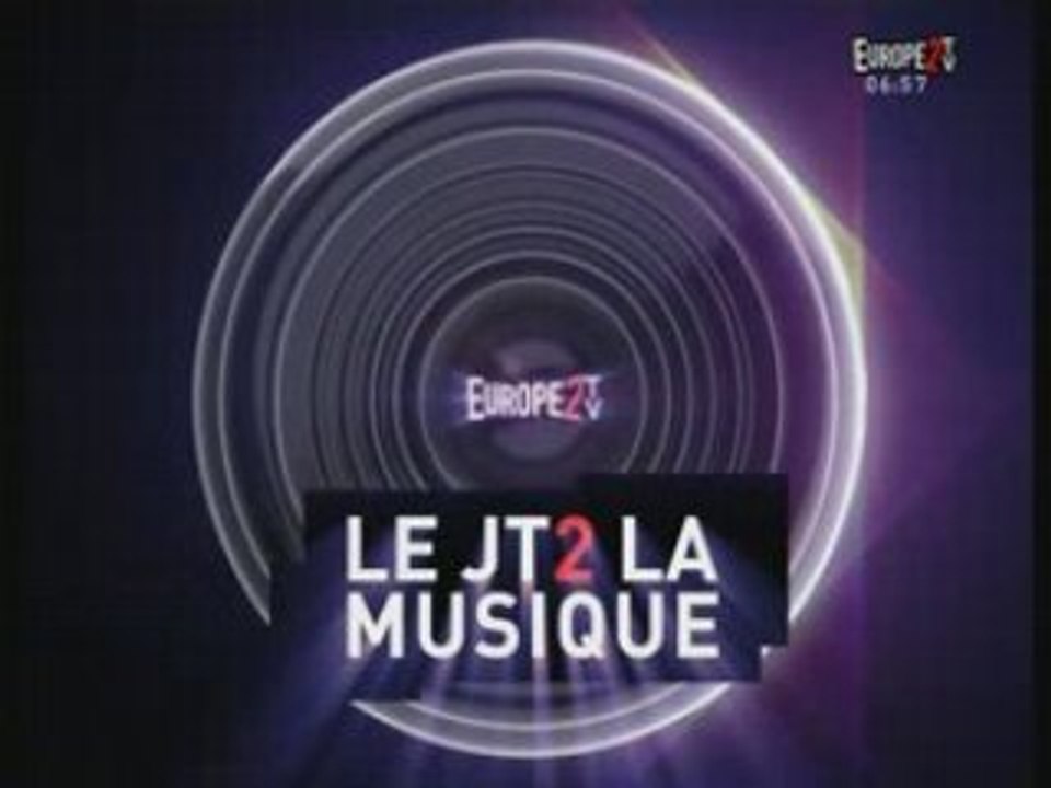 Priscilla - [160] - Le JT2 La Musique (Europe2 Tv)