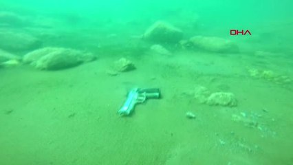 Van Su Altı Timi, Van Gölü'nde 2 Tabanca Buldu Hd