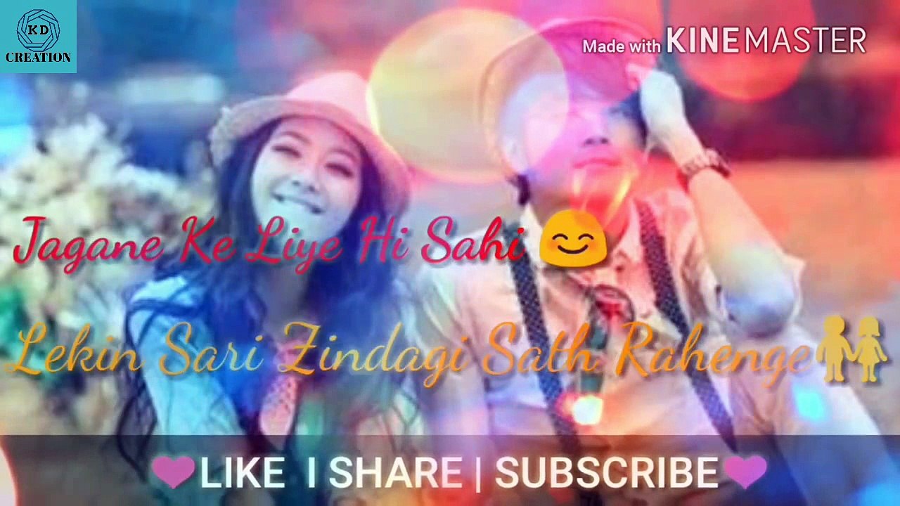 Aye mere humsafar new version|| old romantic song|| whatsApp status video||