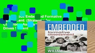 Open EBook Embedded Formative Assessment: (Strategies for Classroom Assessment That Drives Student