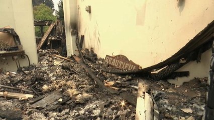 12 gündür devam eden yangın sonrası vatandaşlar evlerine dönüyor