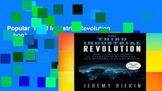 Popular  Third Industrial Revolution  E-book