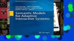 Reading Full Semantic Models for Adaptive Interactive Systems (Human-Computer Interaction Series)
