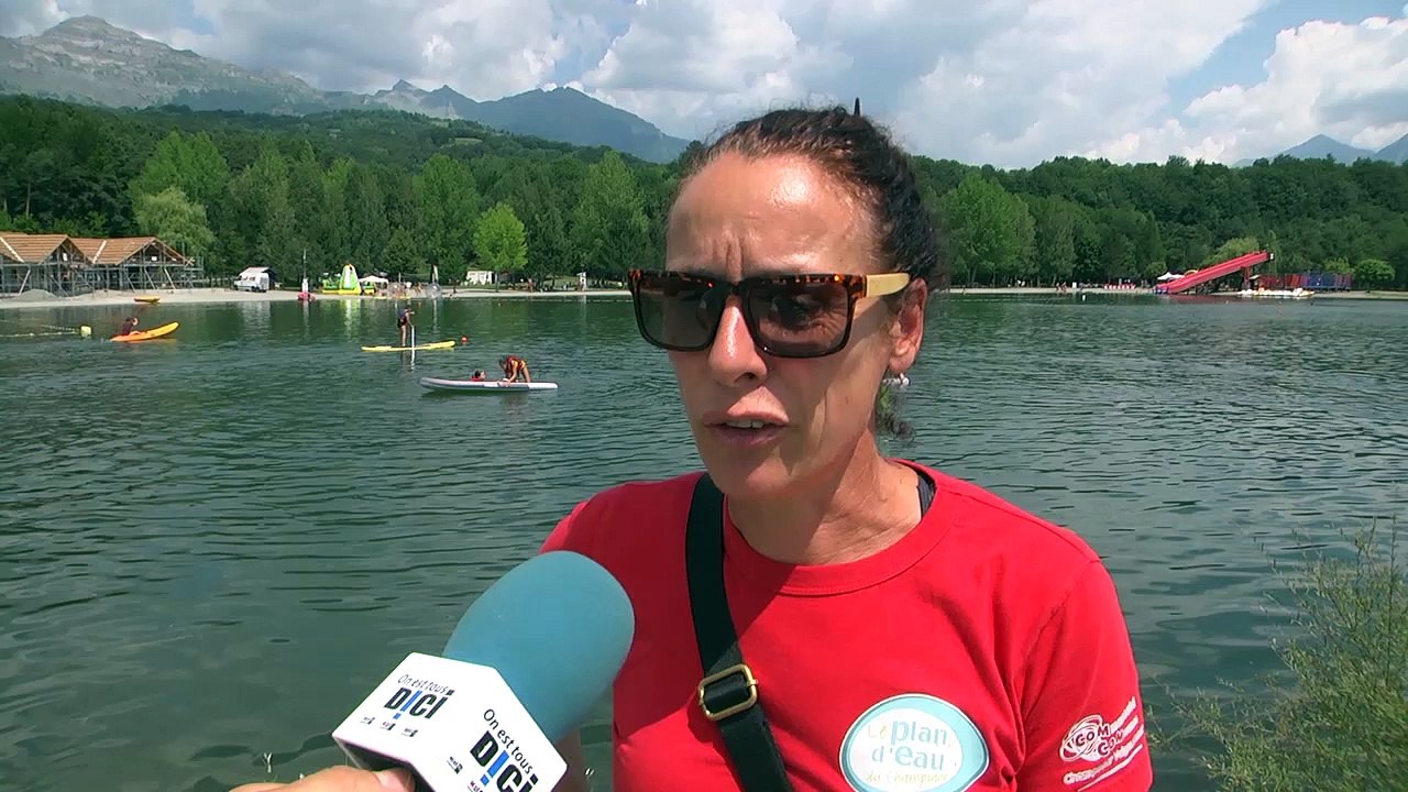 D!CI TV : paddle, kayak, pédalos... les vacanciers ne s'ennuient pas au plan d'eau du Champsaur