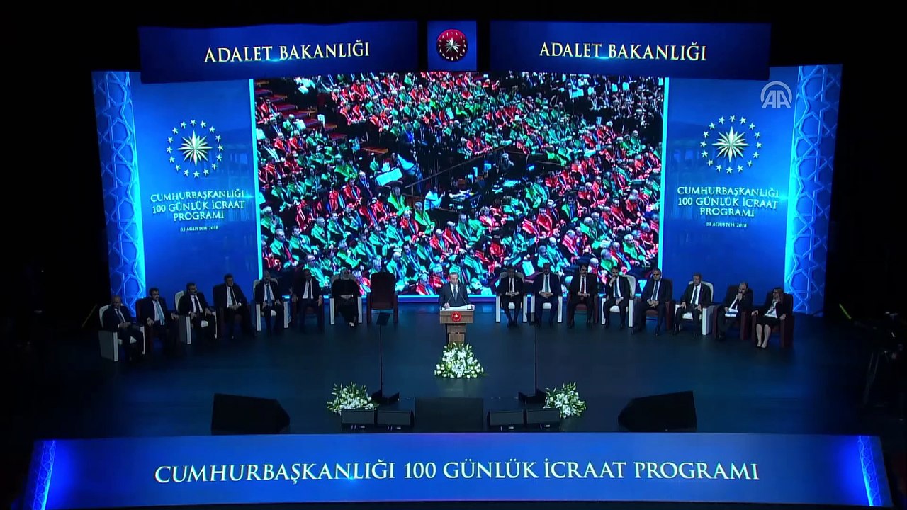 Cumhurbaşkanı Erdoğan: 'Yargıda hedef süre uygulamasına geçiyoruz' - ANKARA