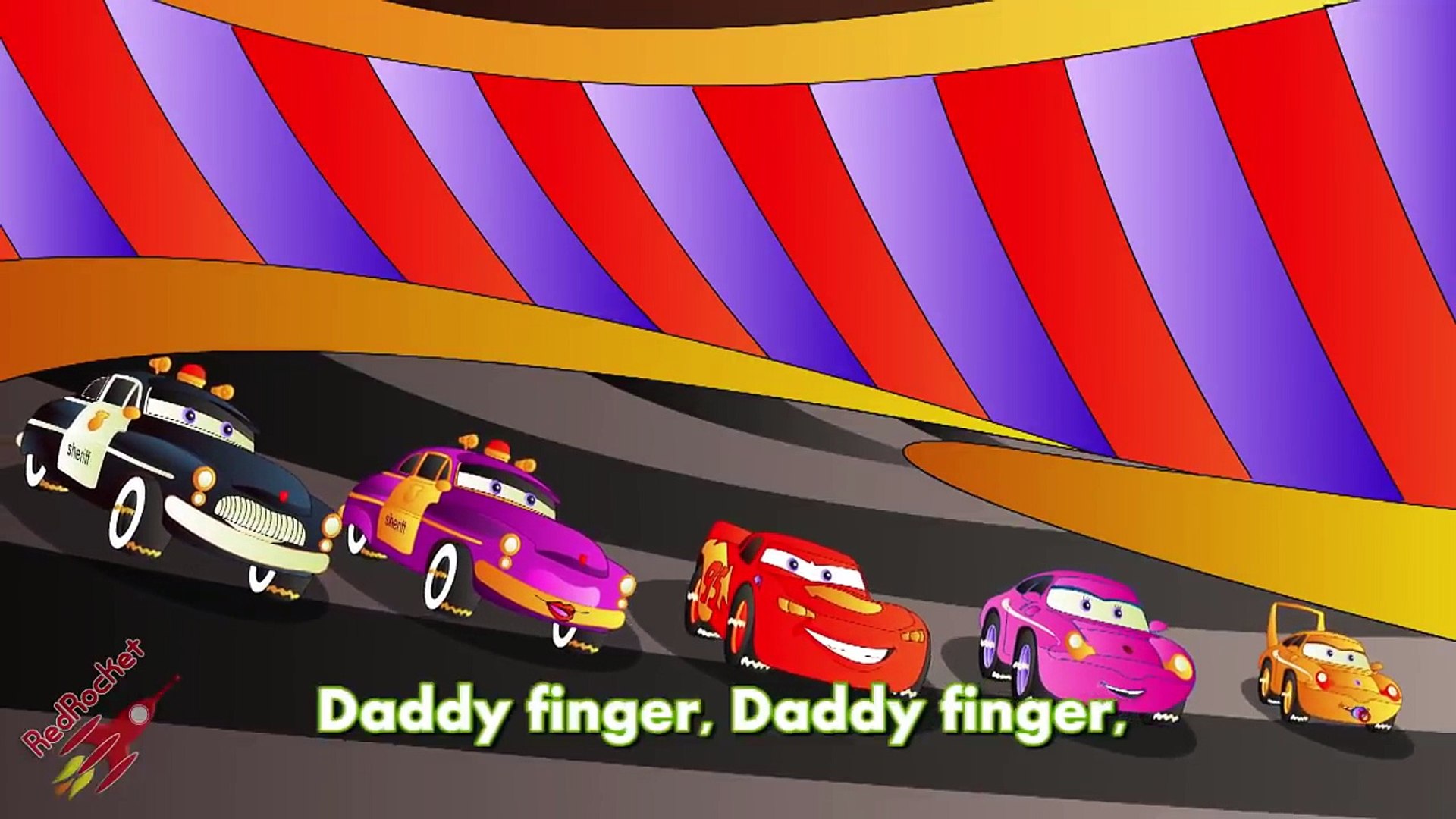 CARS Finger Family Nursery Rhymes for Kids  MY FINGER FAMILY RHYMES -  Dailymotion Video