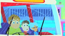 Wheels On The Bus Surprise Eggs | Nursery Rhymes For Kids And Childrens