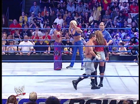 Torrie Wilson & Rey Mysterio vs Jamie Noble & Nidia SmackDown 09.19.2002 (HD) by wwe entertainment