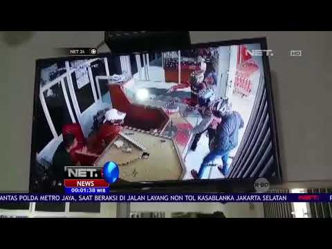 Kawanan Perampok Bobol Toko Emas-NET24