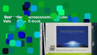 Best seller  Macroeconomics, Student Value Edition  E-book