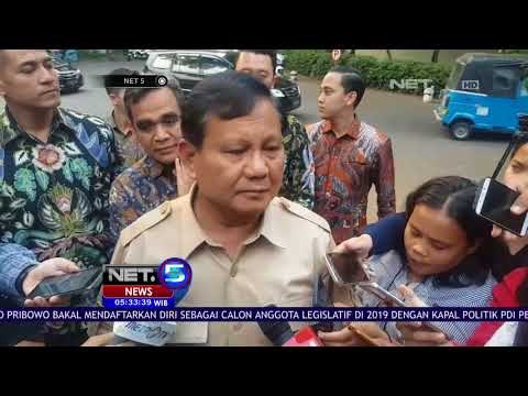 Prabowo Adakan Silaturahmi Dengan Para Tokoh Politik -NET5