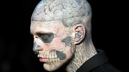 Modelo canadense Zombie Boy comete suicídio aos 32 anos