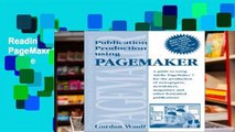 Reading Full Publication Production Using PageMaker: A Guide to Using PageMaker 7 for the