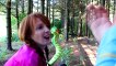 Frozen Elsa ve Örümcek Adam Anna ve süper kahramanlar Çocuklar için Renkler Şarkılar