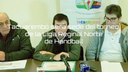 Tacuarembó será sede del Torneo de la Liga Regional Norte de Handball