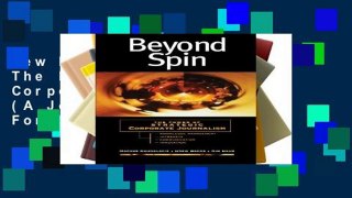 New E-Book Beyond Spin: The Power of Strategic Corporate Journalism (A Jossey Bass Title) For Kindle