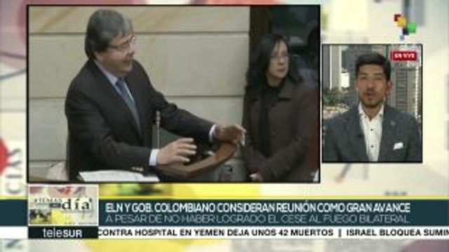 Colombia: ELN optimista con continuidad de diálogo por la paz