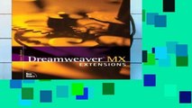 Get Trial Dreamweaver MX Extensions (Voices (New Riders)) free of charge