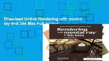 D0wnload Online Rendering with mental ray and 3ds Max Full access