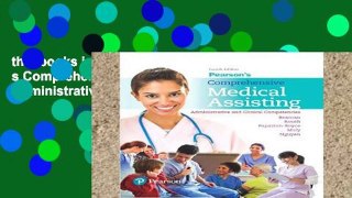 this books is available Pearson s Comprehensive Medical Assisting: Administrative and Clinical