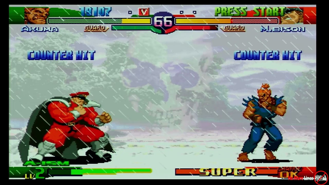 Street Fighter Alpha 3 | Akuma Final Boss (M. Bison)
