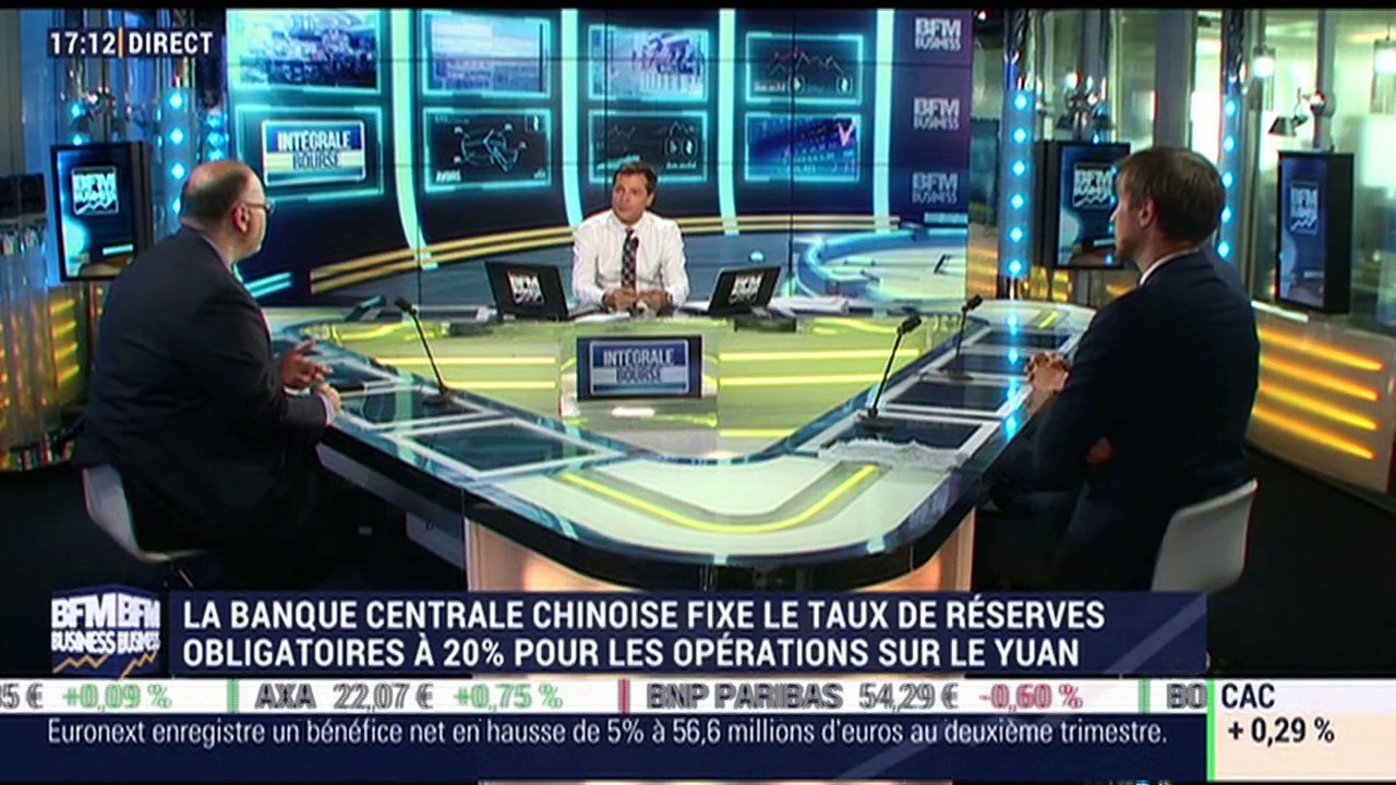 Le Club de la Bourse: Christian Parisot, Alexandre Baradez et Bastien Drut - 03/08