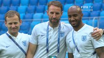 Gareth SOUTHGATE - Belgium v England Preview - 20 18 FIFA World Cup™ -synthetic sports