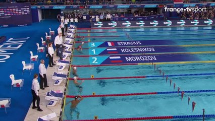 Championnats Européens / Natation : Stravius qualifié pour la finale du 50m dos !